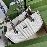 Gucci GG Marmont Handbag 26.5 White 681483 - 2
