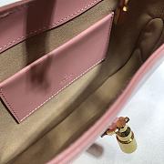 Gucci jackie 1961 mini shoulder bag 19 pink 637091 - 2