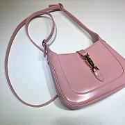 Gucci jackie 1961 mini shoulder bag 19 pink 637091 - 4