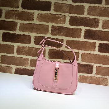 Gucci jackie 1961 mini shoulder bag 19 pink 637091