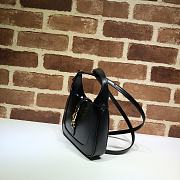 Gucci jackie 1961 mini shoulder bag 19 black 637091 - 3