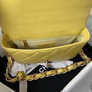 Chanel Flapbag 20 Yellow 2022SS - 2