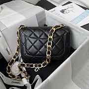 Chanel Flapbag 20 Black 2022SS - 6