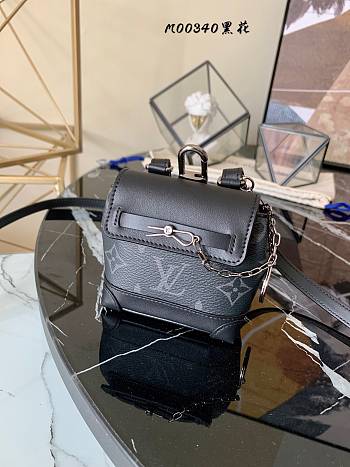 Louis Vuitton Mini Steamer Monogram Eclipse Black M00340