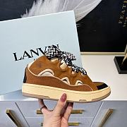Lanvin Leather Curb Sneakers 8279 - 6