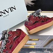 Lanvin Leather Curb Sneakers 8280 - 5