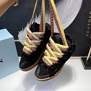 Lanvin Leather Curb Sneakers 8282 - 6