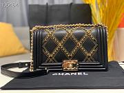 Chanel LeBoy Bag 25 Black 67086 - 1