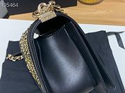Chanel LeBoy Bag 25 Black 67086 - 4