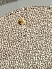Louis Vuitton Coin Wallet Wild at Heart M80755 White  - 5