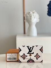 Louis Vuitton Coin Wallet Wild at Heart M80755 White  - 6