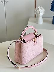 Louis Vuitton Capucines BB 27 Pink Mink Hair M48865 - 5