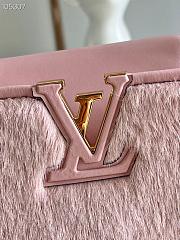 Louis Vuitton Capucines BB 27 Pink Mink Hair M48865 - 2