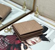 Lady Dior Wallet Beige 2257A - 3