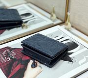 Lady Dior Wallet Black 2257A - 5