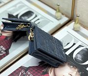 Lady Dior Wallet Black 2257A - 4