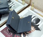 Lady Dior Wallet Black 2257A - 2