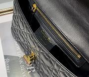 Dior Caro 20 White Leather Gold CD Black - 3