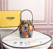 Fendi FF Mon Tresor Multicolor Calfskin Leather 8340 - 1