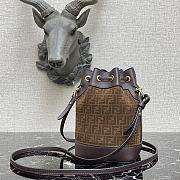 Fendi FF Mon Tresor Brown Calfskin Leather 8342 - 3