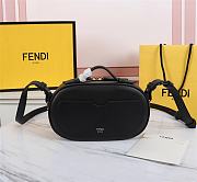 Fendi FF shoulder bag 21 black 8343 - 3