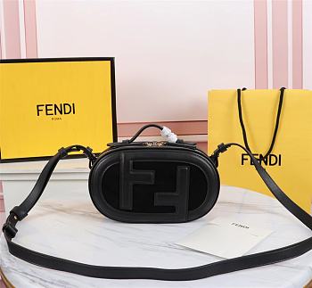 Fendi FF shoulder bag 21 black 8343