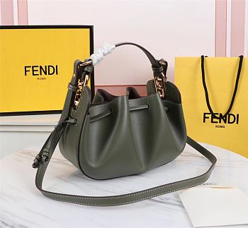 Fendi shoulder bag 24 dark green 8345