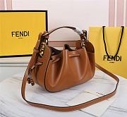 Fendi shoulder bag 24 brown 8346 - 1