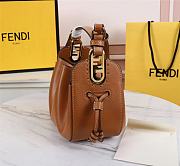 Fendi shoulder bag 24 brown 8346 - 5