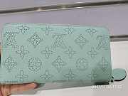 Louis Vuitton Zippy Wallet 19 Teal Blue - 6