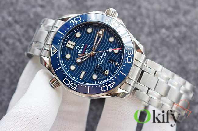 Omega Seamaster Diver 300m Co‑Axial Master Chronometer Blue 42mm - 1