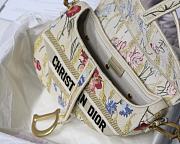 Dior Saddle 25.5 Flower Obique M9001 - 4