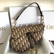 Dior Saddle 25.5 Brown Obique 02 M9001 - 1
