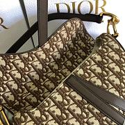 Dior Saddle 25.5 Brown Obique 02 M9001 - 6