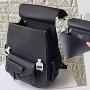 Dior Saddle Backpack 37 Black Leather  - 3
