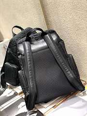 Dior Saddle Backpack 45 Black  - 2