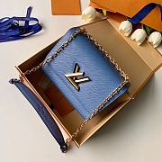 Louis Vuitton Twist MM 23 Epi Leather Blue M50280 - 1