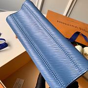 Louis Vuitton Twist MM 23 Epi Leather Blue M50280 - 4