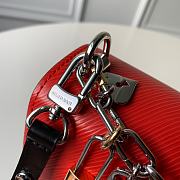 LV Twist 23 Love Lock Charms Epi Red Leather M52894 - 4