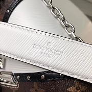 Louis Vuitton Twist 23 V Monogram Epi White Leather M50280 - 4
