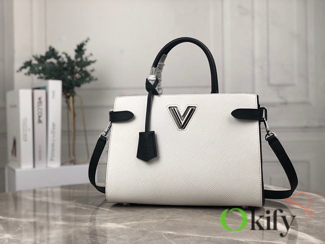 Louis Vuitton Twist Tote 30 Epi White Leather M54811 - 1