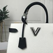 Louis Vuitton Twist Tote 30 Epi White Leather M54811 - 3