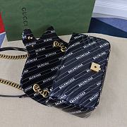 Gucci Balenciaga Marmont Bag 26 Black - 6