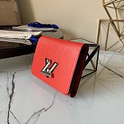 Louis Vuitton Twist Wallet 12 Epi Leather Red M62934 - 6