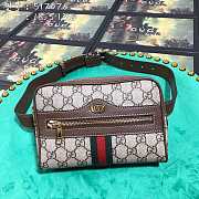 Gucci Ophidia GG Supreme 18 small belt bag - 1