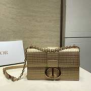 Dior Montaigne Bag 24 Gold  - 1