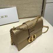 Dior Montaigne Bag 24 Gold  - 3