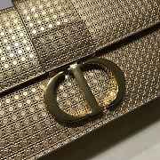 Dior Montaigne Bag 24 Gold  - 6