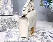 Dior Montaigne Bag 24 Lambskin White - 4