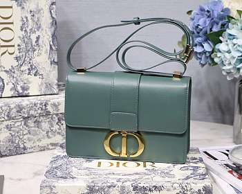 Dior Montaigne Bag 24 Lambskin Mallard Green